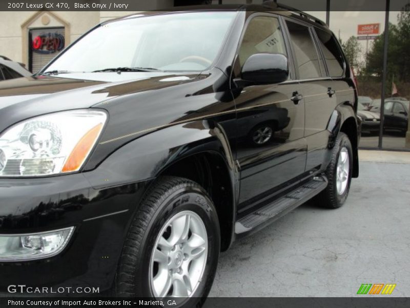 Black Onyx / Ivory 2007 Lexus GX 470
