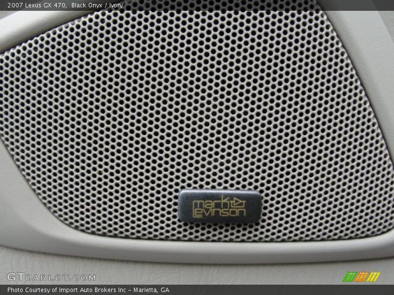 Black Onyx / Ivory 2007 Lexus GX 470
