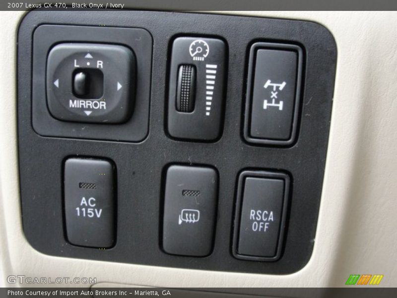 Black Onyx / Ivory 2007 Lexus GX 470