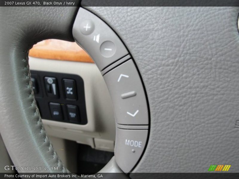 Black Onyx / Ivory 2007 Lexus GX 470
