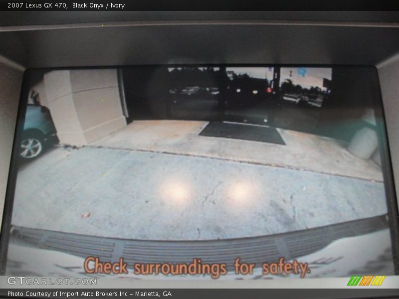 Black Onyx / Ivory 2007 Lexus GX 470
