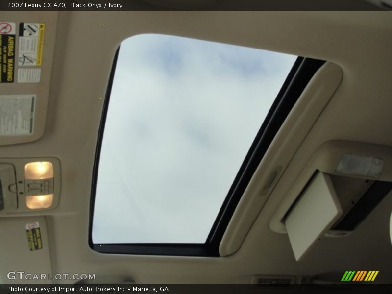 Black Onyx / Ivory 2007 Lexus GX 470