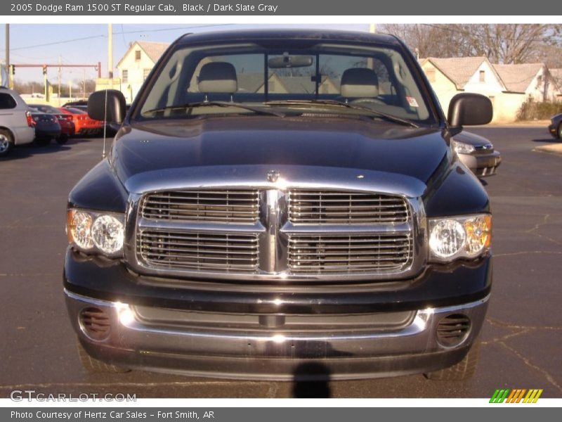 Black / Dark Slate Gray 2005 Dodge Ram 1500 ST Regular Cab