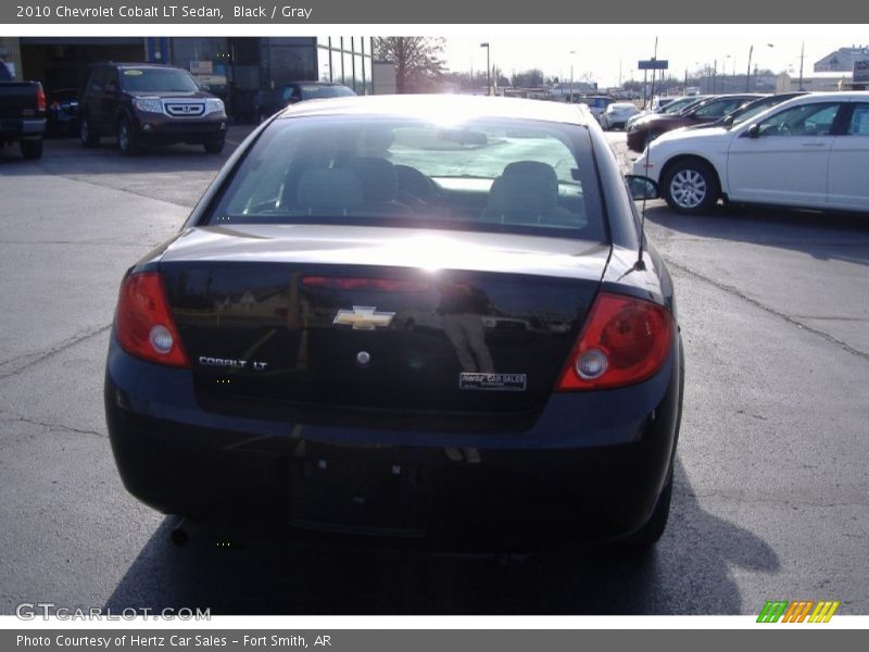 Black / Gray 2010 Chevrolet Cobalt LT Sedan