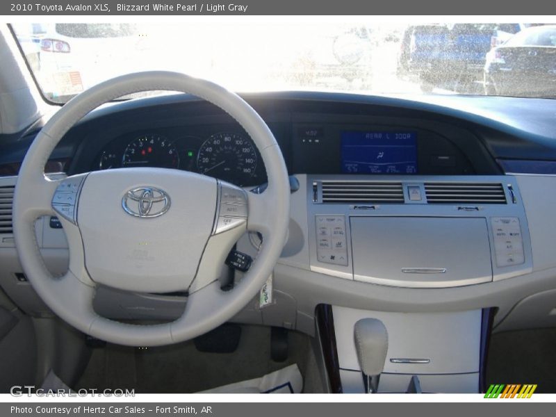 Blizzard White Pearl / Light Gray 2010 Toyota Avalon XLS