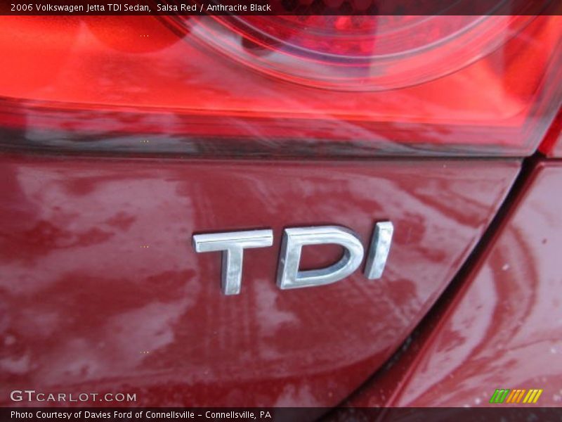 Salsa Red / Anthracite Black 2006 Volkswagen Jetta TDI Sedan