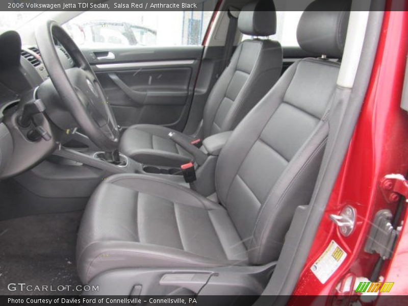  2006 Jetta TDI Sedan Anthracite Black Interior