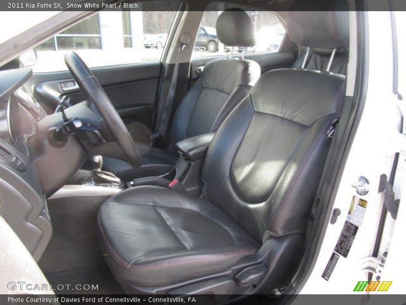  2011 Forte SX Black Interior
