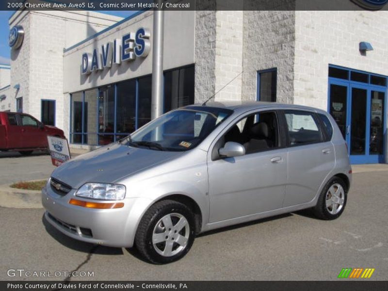 Cosmic Silver Metallic / Charcoal 2008 Chevrolet Aveo Aveo5 LS