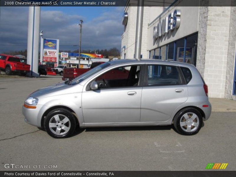 Cosmic Silver Metallic / Charcoal 2008 Chevrolet Aveo Aveo5 LS