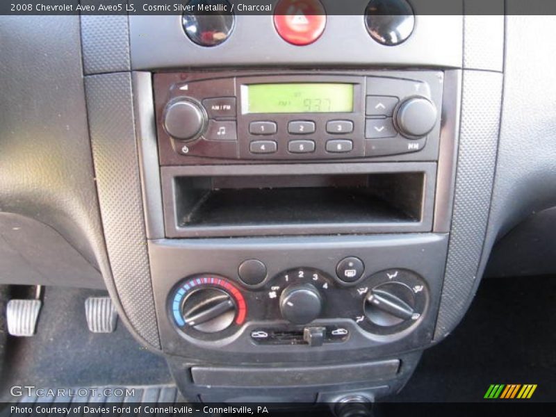 Cosmic Silver Metallic / Charcoal 2008 Chevrolet Aveo Aveo5 LS