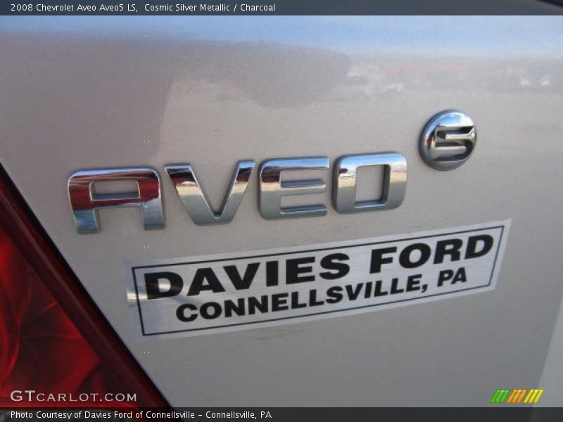 Cosmic Silver Metallic / Charcoal 2008 Chevrolet Aveo Aveo5 LS