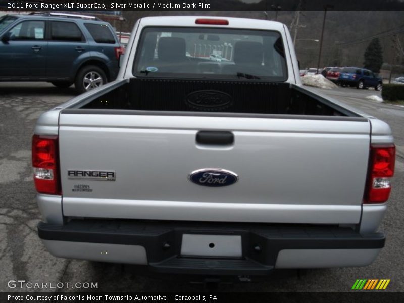 Silver Metallic / Medium Dark Flint 2011 Ford Ranger XLT SuperCab