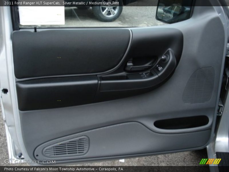 Silver Metallic / Medium Dark Flint 2011 Ford Ranger XLT SuperCab