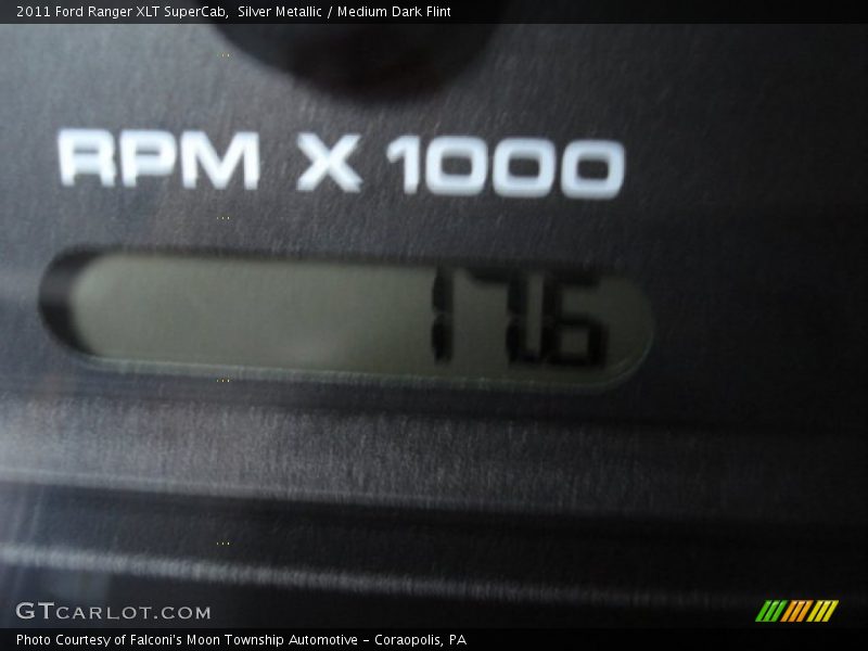 Silver Metallic / Medium Dark Flint 2011 Ford Ranger XLT SuperCab