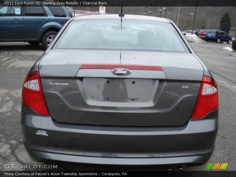 Sterling Grey Metallic / Charcoal Black 2012 Ford Fusion SE