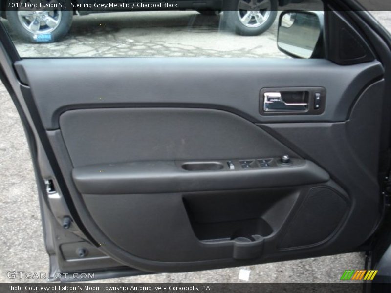 Sterling Grey Metallic / Charcoal Black 2012 Ford Fusion SE