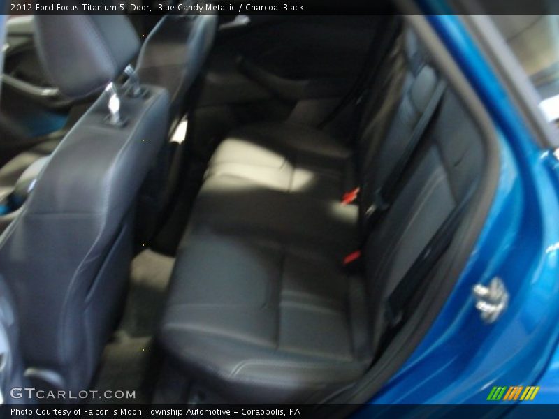 Blue Candy Metallic / Charcoal Black 2012 Ford Focus Titanium 5-Door