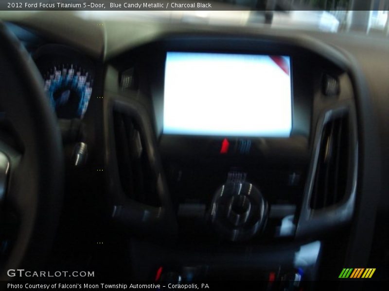 Blue Candy Metallic / Charcoal Black 2012 Ford Focus Titanium 5-Door