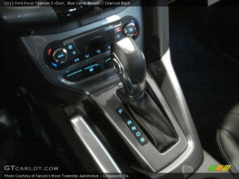 Blue Candy Metallic / Charcoal Black 2012 Ford Focus Titanium 5-Door