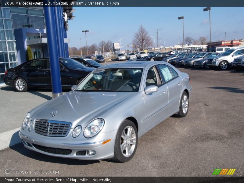 Brilliant Silver Metallic / Ash 2006 Mercedes-Benz E 350 Sedan