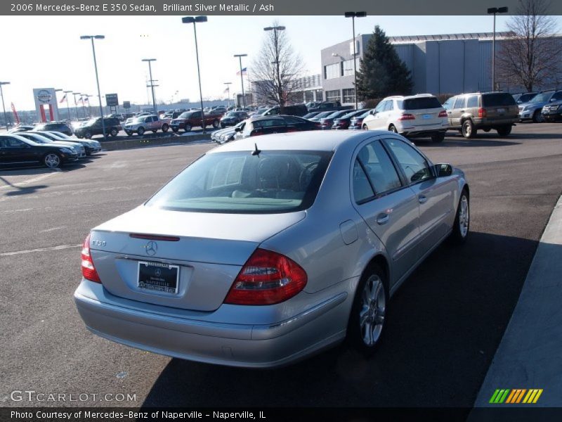 Brilliant Silver Metallic / Ash 2006 Mercedes-Benz E 350 Sedan