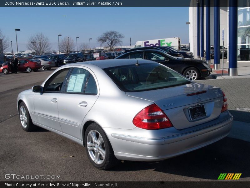 Brilliant Silver Metallic / Ash 2006 Mercedes-Benz E 350 Sedan