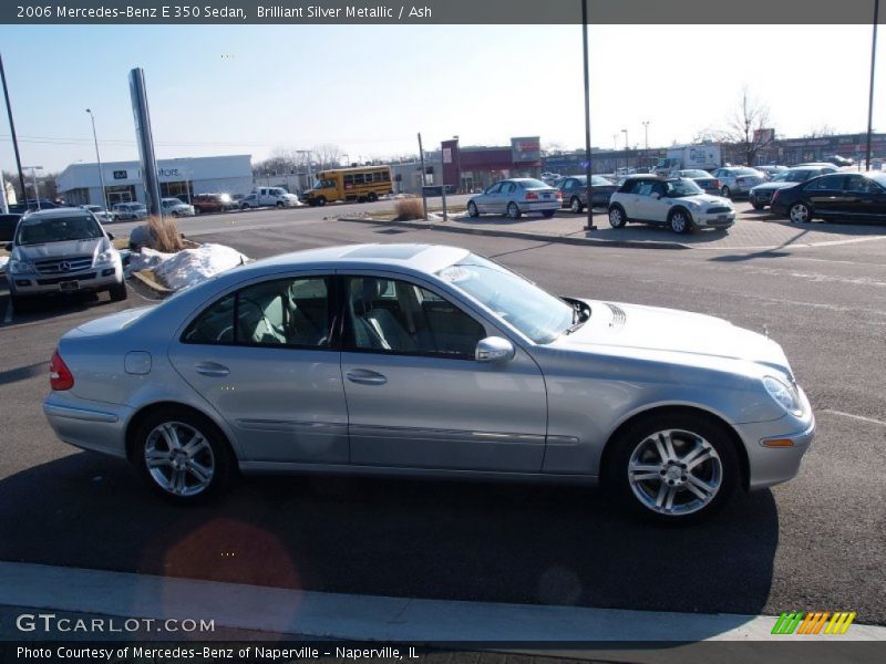 Brilliant Silver Metallic / Ash 2006 Mercedes-Benz E 350 Sedan