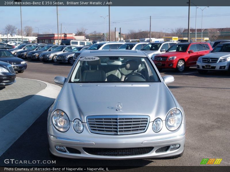Brilliant Silver Metallic / Ash 2006 Mercedes-Benz E 350 Sedan