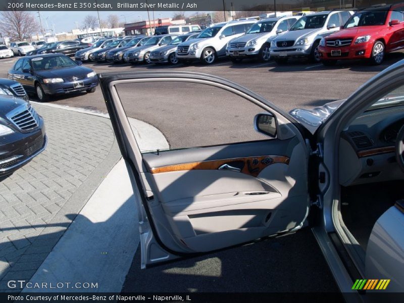 Brilliant Silver Metallic / Ash 2006 Mercedes-Benz E 350 Sedan