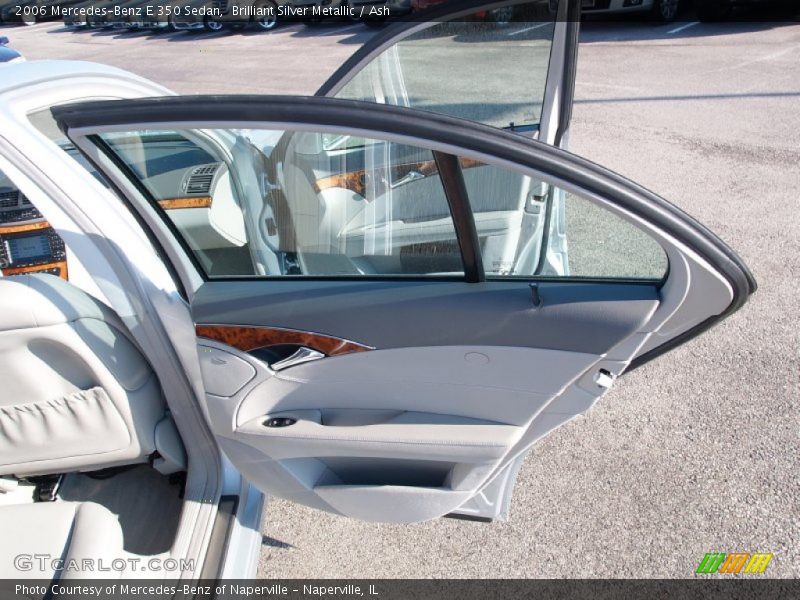 Brilliant Silver Metallic / Ash 2006 Mercedes-Benz E 350 Sedan
