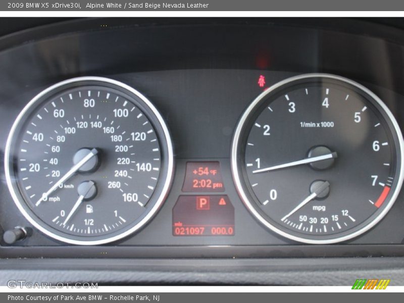 Alpine White / Sand Beige Nevada Leather 2009 BMW X5 xDrive30i