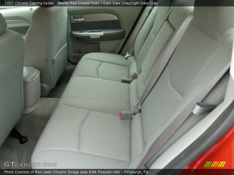 Inferno Red Crystal Pearl / Dark Slate Gray/Light Slate Gray 2007 Chrysler Sebring Sedan
