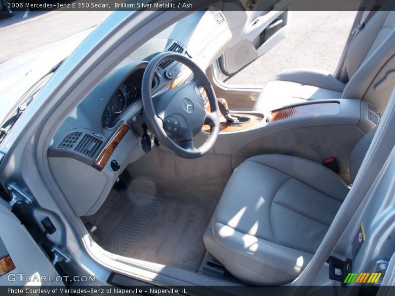 Brilliant Silver Metallic / Ash 2006 Mercedes-Benz E 350 Sedan