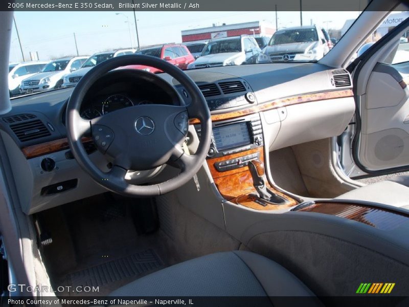 Brilliant Silver Metallic / Ash 2006 Mercedes-Benz E 350 Sedan