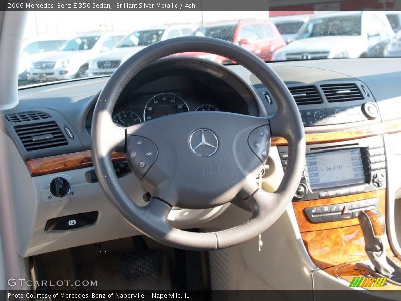 Brilliant Silver Metallic / Ash 2006 Mercedes-Benz E 350 Sedan