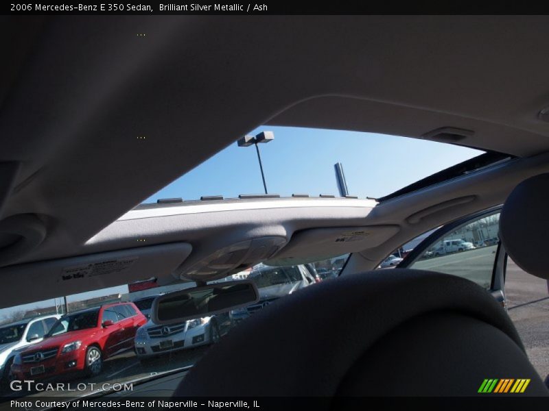 Brilliant Silver Metallic / Ash 2006 Mercedes-Benz E 350 Sedan