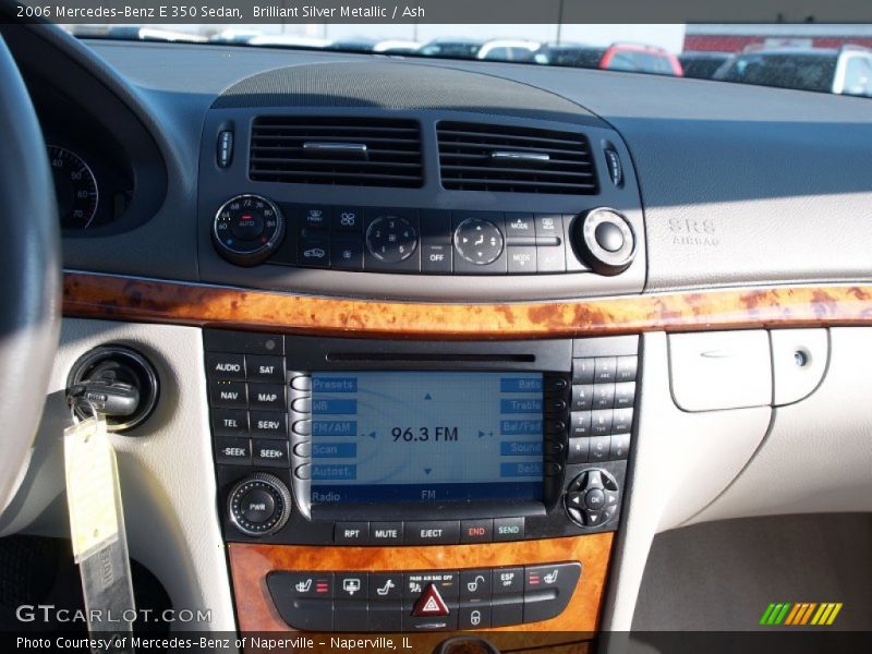 Brilliant Silver Metallic / Ash 2006 Mercedes-Benz E 350 Sedan