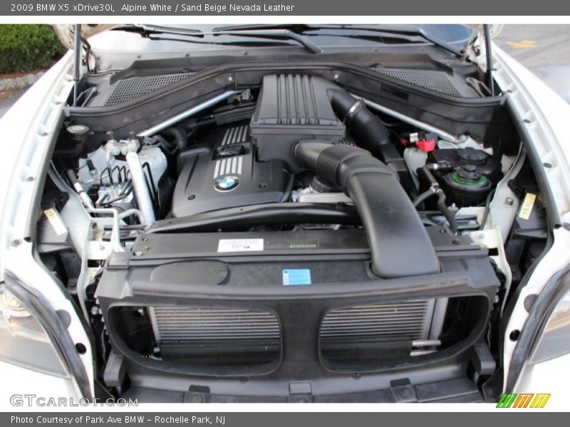 Alpine White / Sand Beige Nevada Leather 2009 BMW X5 xDrive30i