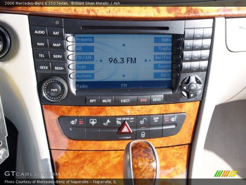Brilliant Silver Metallic / Ash 2006 Mercedes-Benz E 350 Sedan
