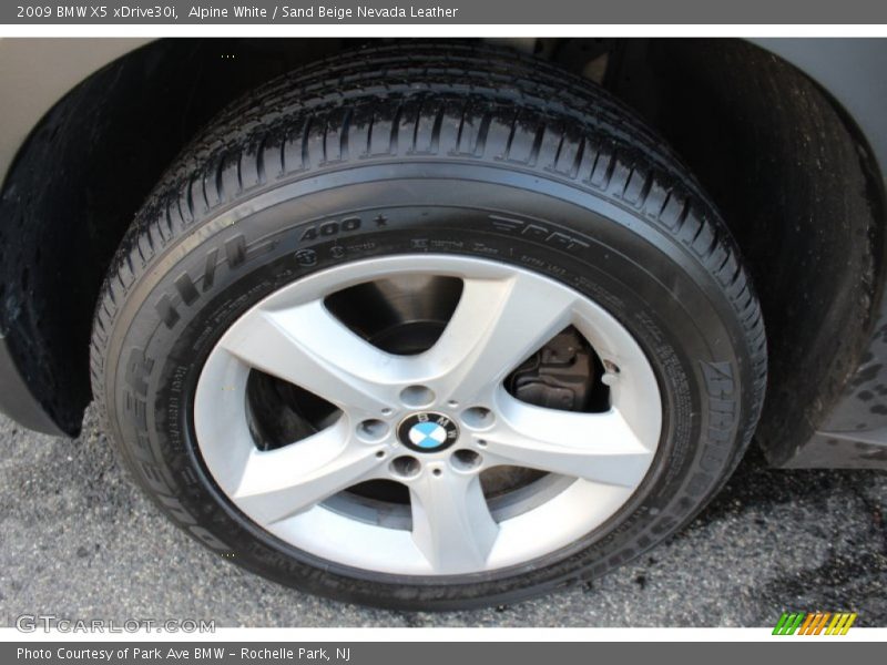 Alpine White / Sand Beige Nevada Leather 2009 BMW X5 xDrive30i