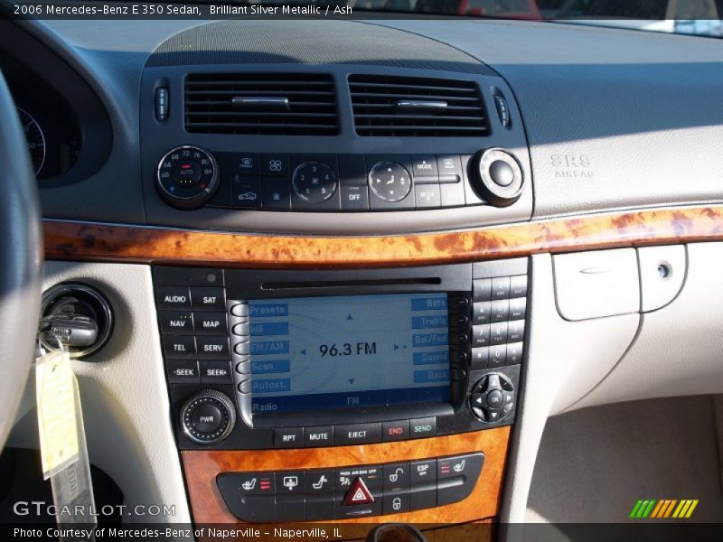 Brilliant Silver Metallic / Ash 2006 Mercedes-Benz E 350 Sedan