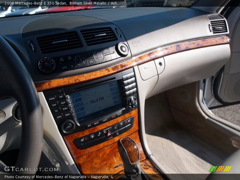 Brilliant Silver Metallic / Ash 2006 Mercedes-Benz E 350 Sedan