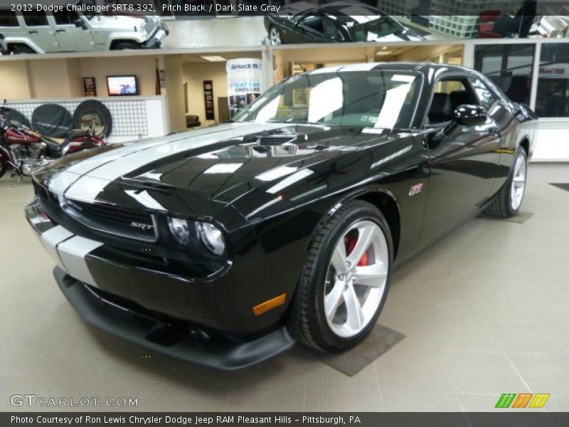 Front 3/4 View of 2012 Challenger SRT8 392
