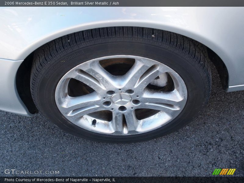 Brilliant Silver Metallic / Ash 2006 Mercedes-Benz E 350 Sedan