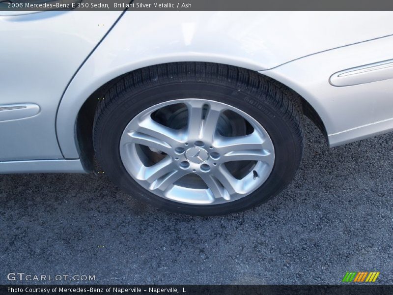 Brilliant Silver Metallic / Ash 2006 Mercedes-Benz E 350 Sedan