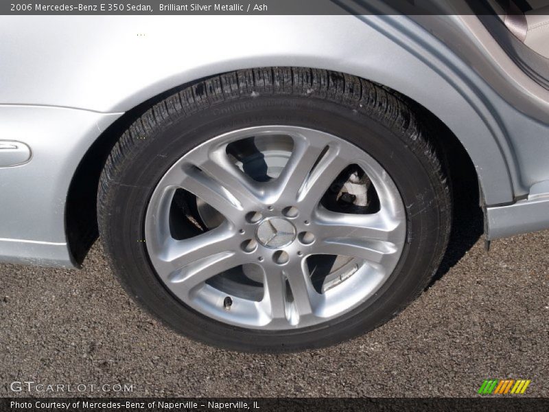 Brilliant Silver Metallic / Ash 2006 Mercedes-Benz E 350 Sedan