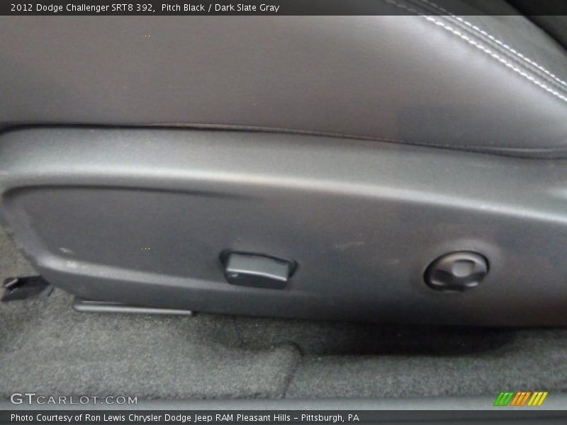 Pitch Black / Dark Slate Gray 2012 Dodge Challenger SRT8 392