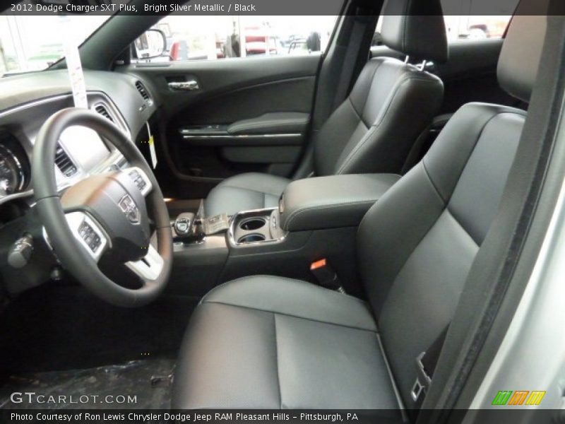  2012 Charger SXT Plus Black Interior