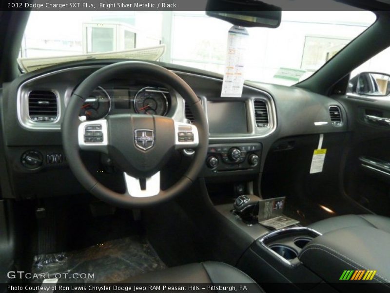 Dashboard of 2012 Charger SXT Plus